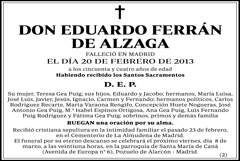 Eduardo Ferrán de Alzaga